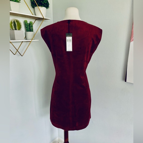 NWT! BCBGMaxAzria • Karlee Mini Dress • Faux Suede Dress • XS • Retail $178 - Picture 15 of 15